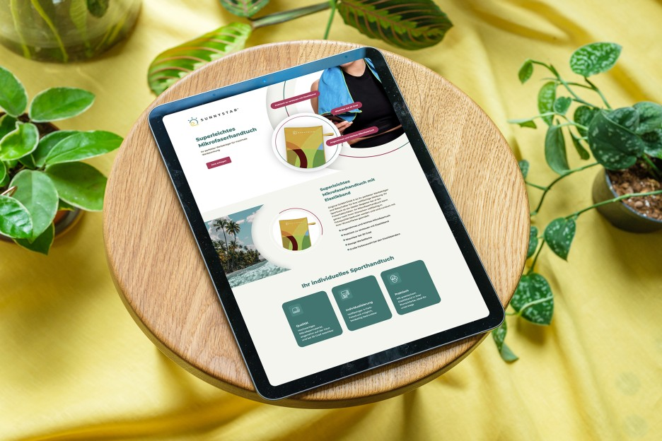 Sunnystar Landing Page